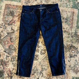 7 For All Mankind Denim Capris
